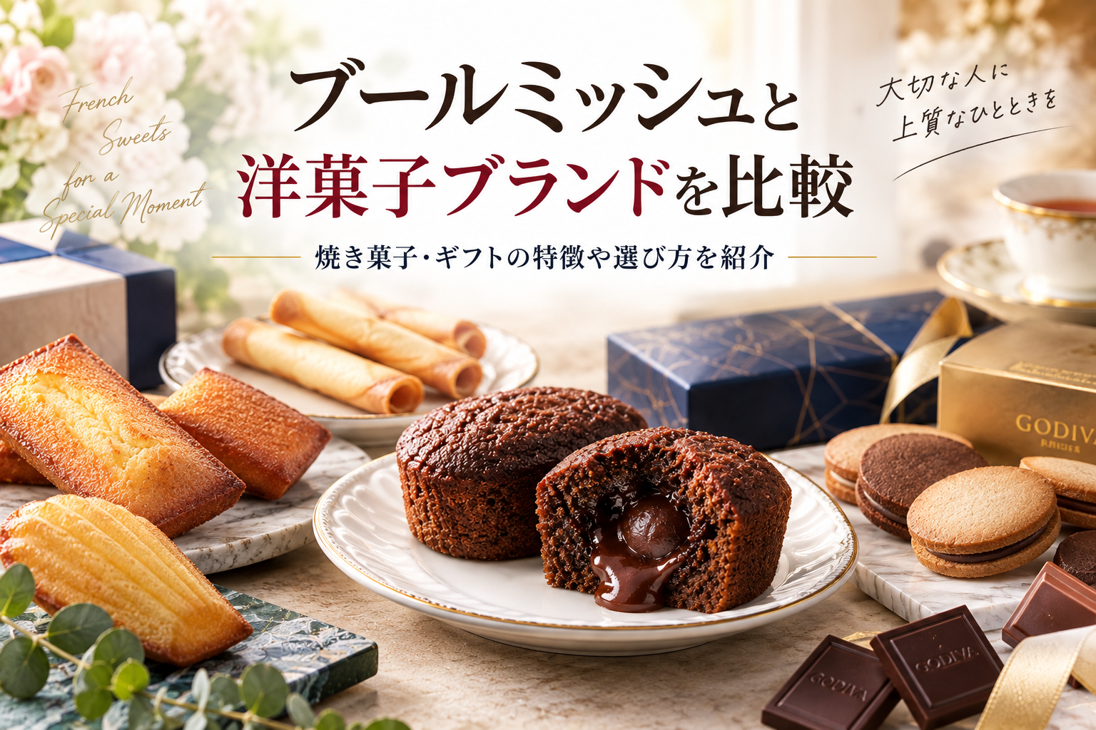 ブールミッシュと洋菓子ブランドを比較｜焼き菓子・ギフトの特徴や選び方を紹介